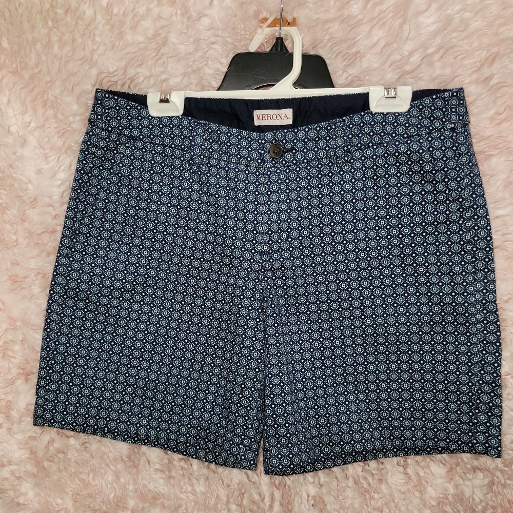 Merona Chino shorts sz 10 multi color worn once